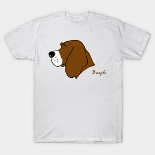 Beagle silhouette T-Shirt